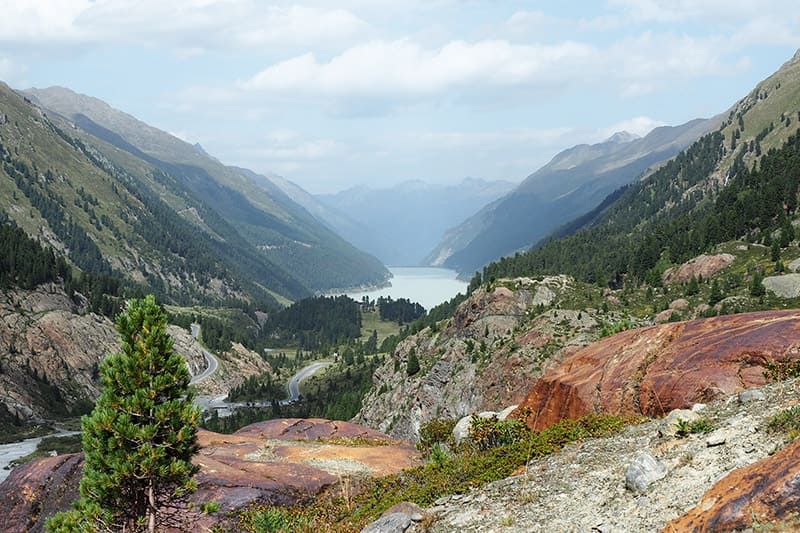 Ausblick ins Kaunertal Tirolurlaub