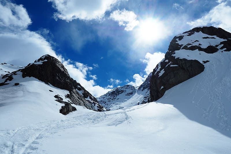 Kaunertal Winterurlaub Berge Tirol