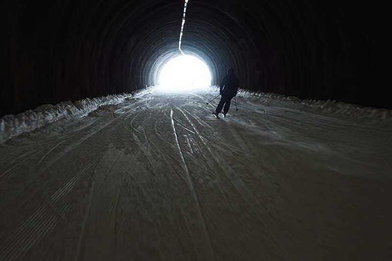 Skier Kauntertal Tyrol